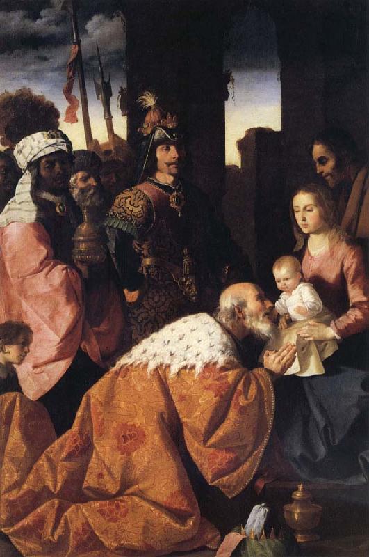 Francisco de Zurbaran Adoration of the Magi oil painting image